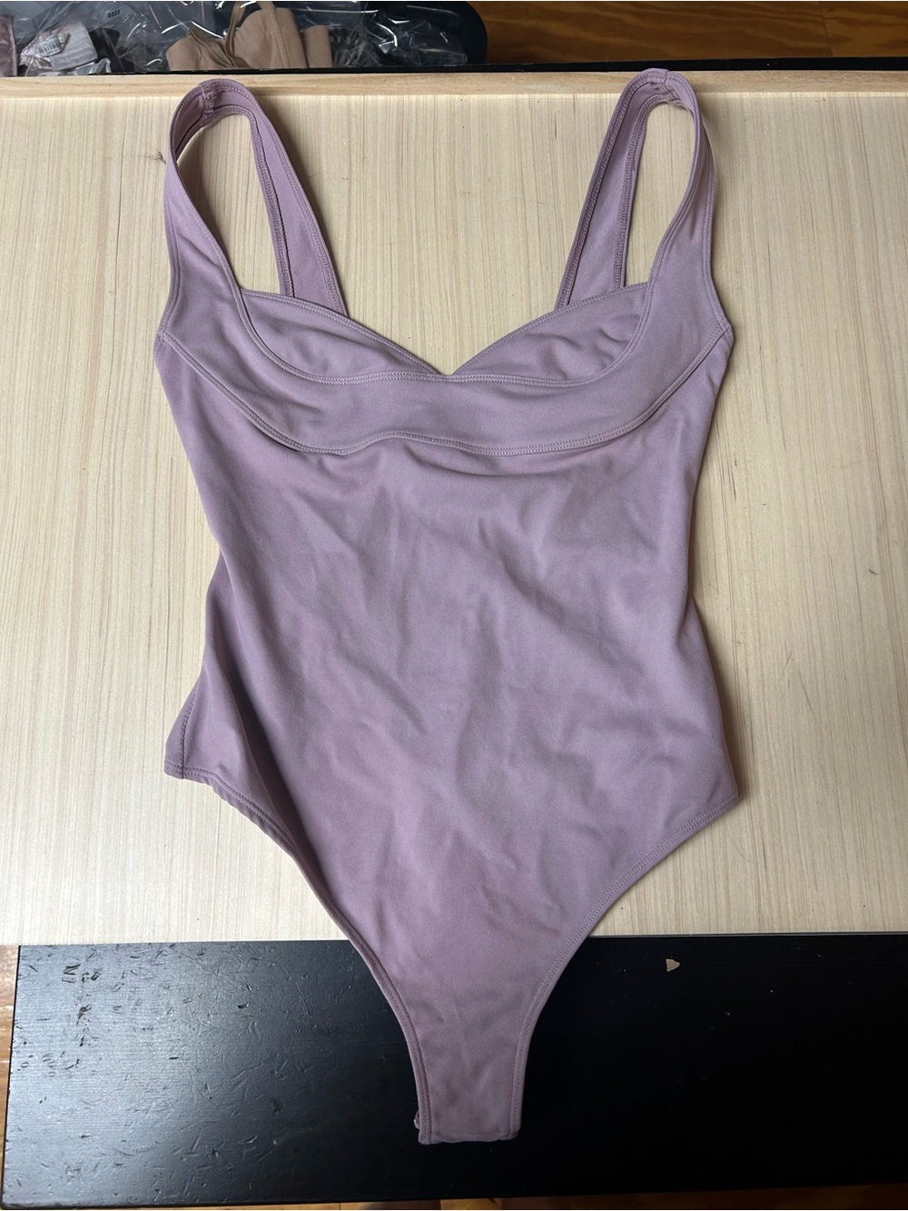 Free People Lavender Lilac Bodysuit